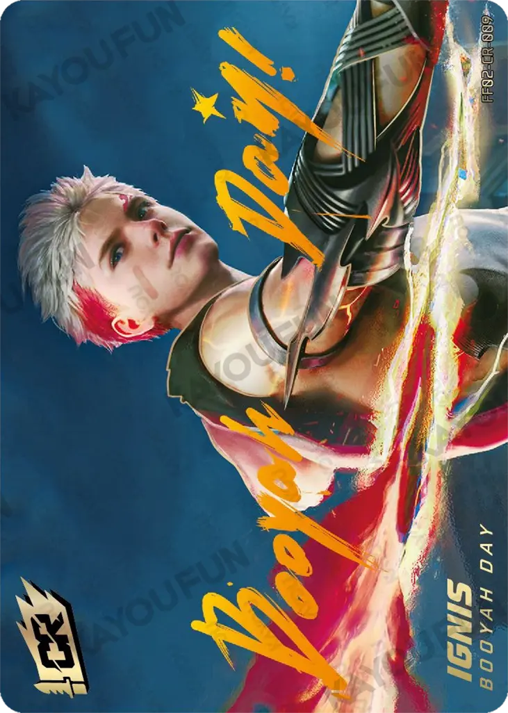 Kartu Kayou Free Fire - Ignis (CR)