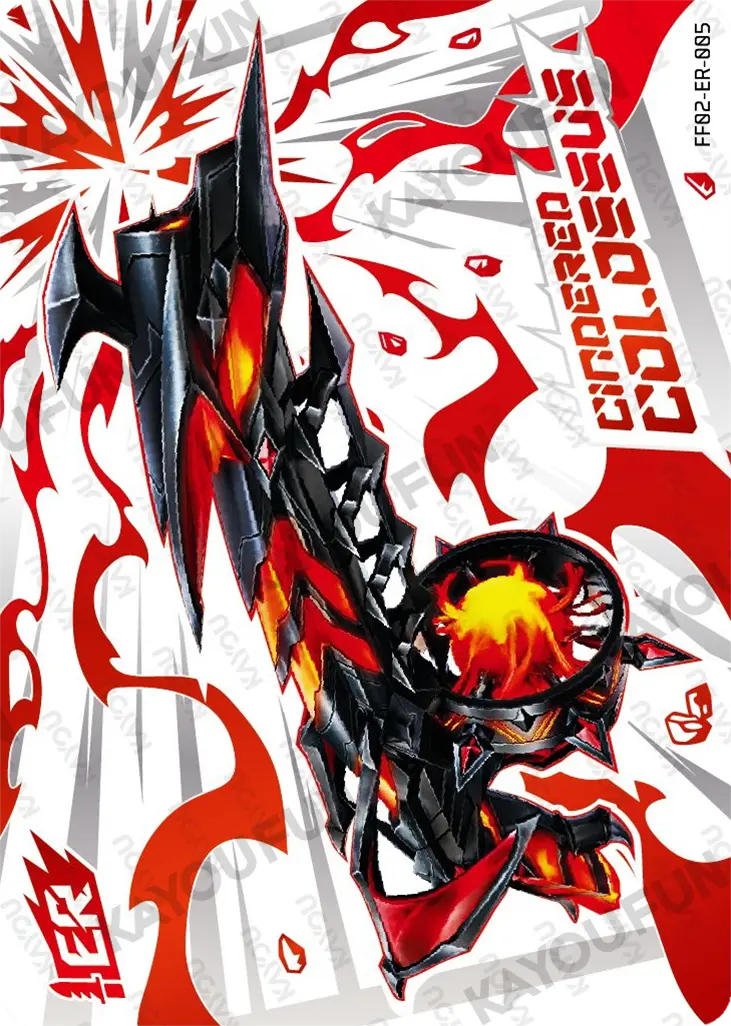 Kartu Kayou Free Fire - Cindered Colossus (ER)