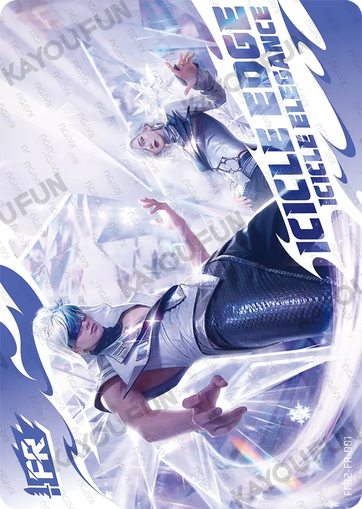 Kartu Kayou Free Fire - Icicle Edge & Icicle Elegance (FR)