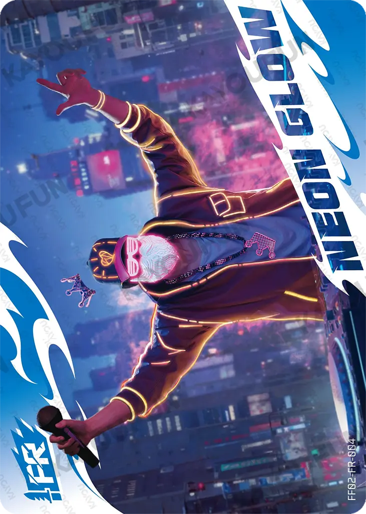 Kartu Kayou Free Fire - Neon Glow (FR)