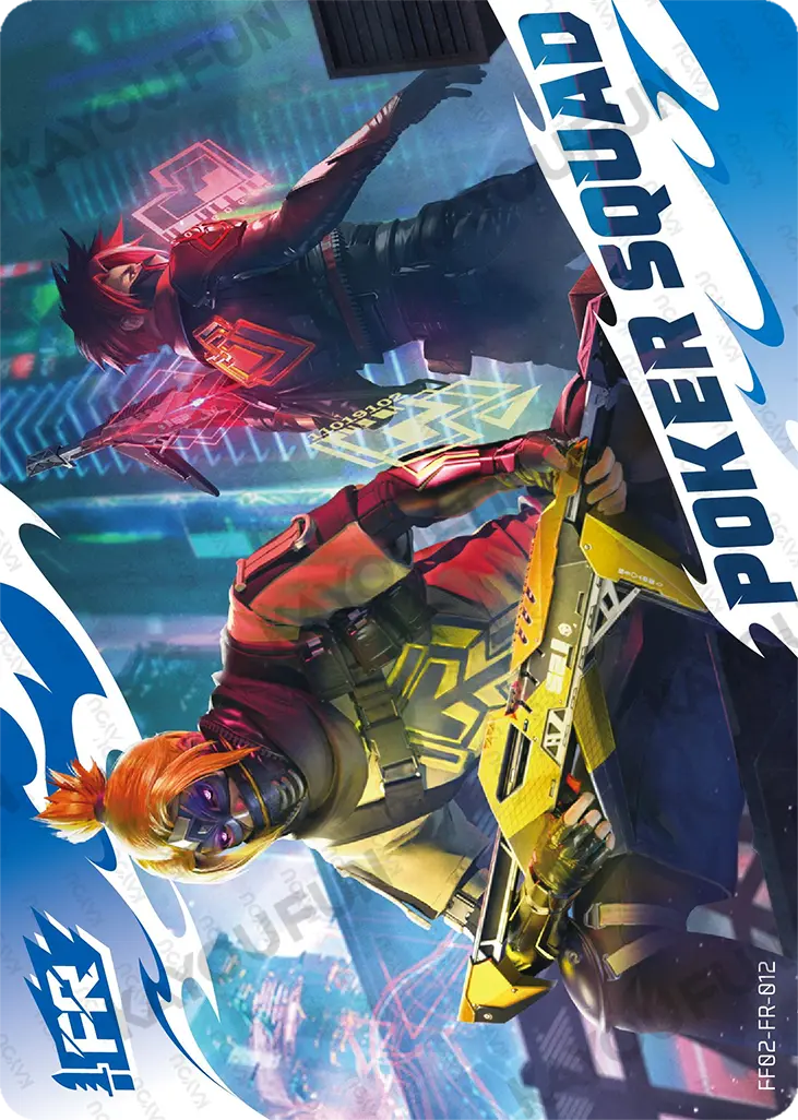 Kartu Kayou Free Fire - Poker Squad (FR)