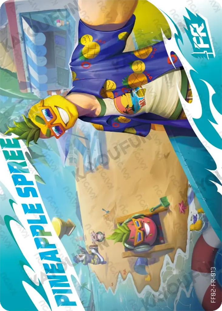 Kartu Kayou Free Fire - Pineapple Spree (FR)