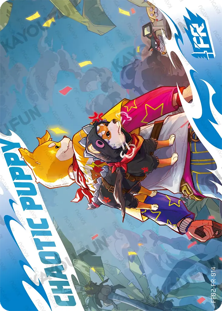 Kartu Kayou Free Fire - Chaotic Puppy (FR)
