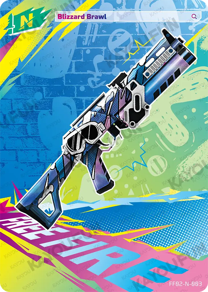 Kartu Kayou Free Fire - Blizzard Brawl (N)