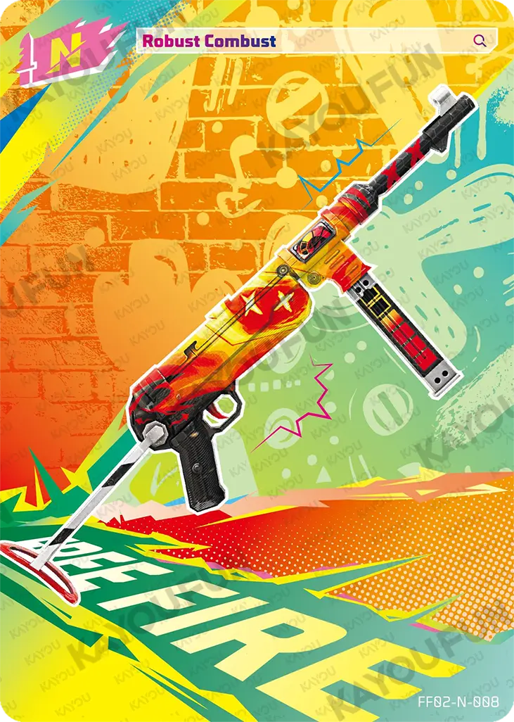 Kartu Kayou Free Fire - Robust Combust (N)