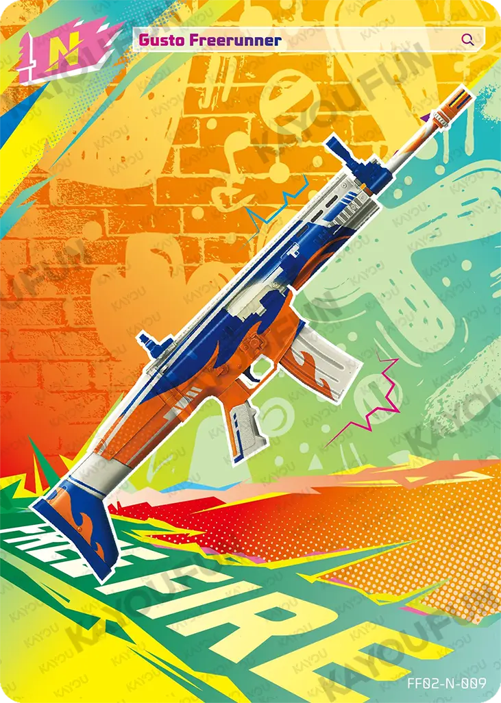Kartu Kayou Free Fire - Gusto Freerunner (N)
