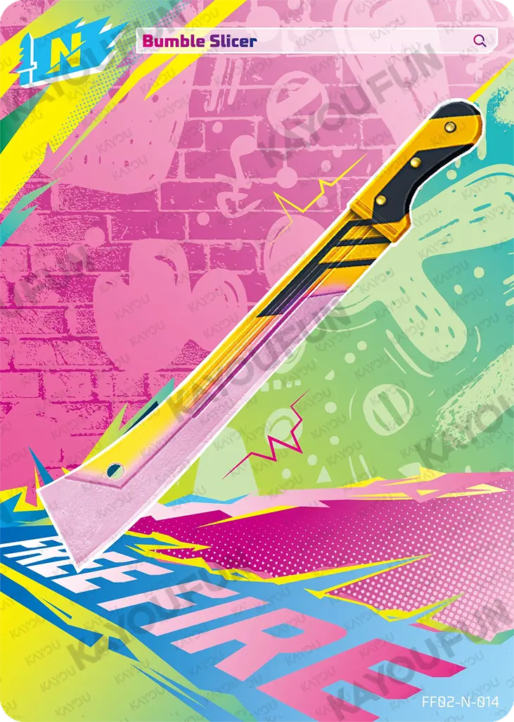 Kartu Kayou Free Fire - Bumble Slicer (N)