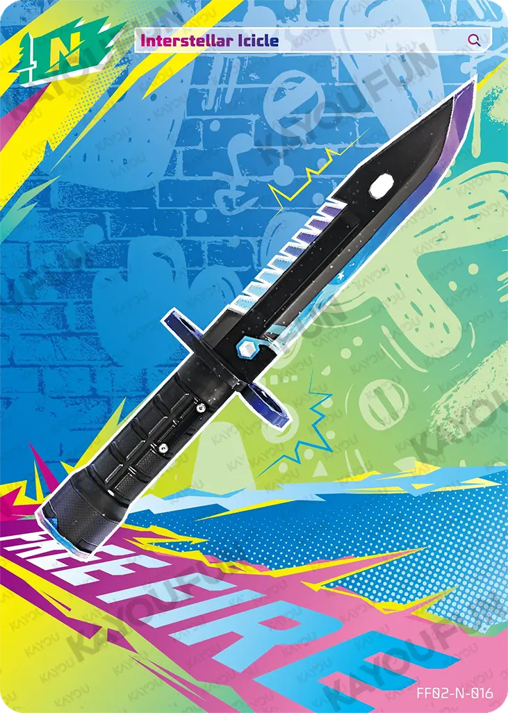 Kartu Kayou Free Fire - Interstellar Icicle (N)
