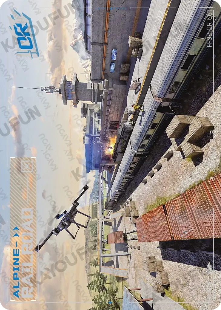 Kartu Kayou Free Fire - Alpine- Railroad (OR)