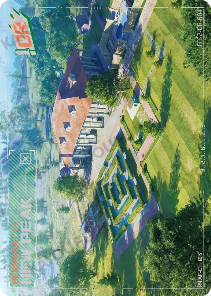 Kartu Kayou Free Fire - Bermuda- New Peak (OR)