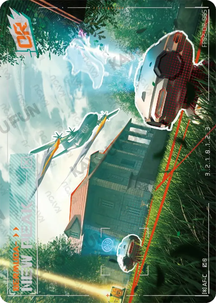 Kartu Kayou Free Fire - Bermuda- New Peak (OR)