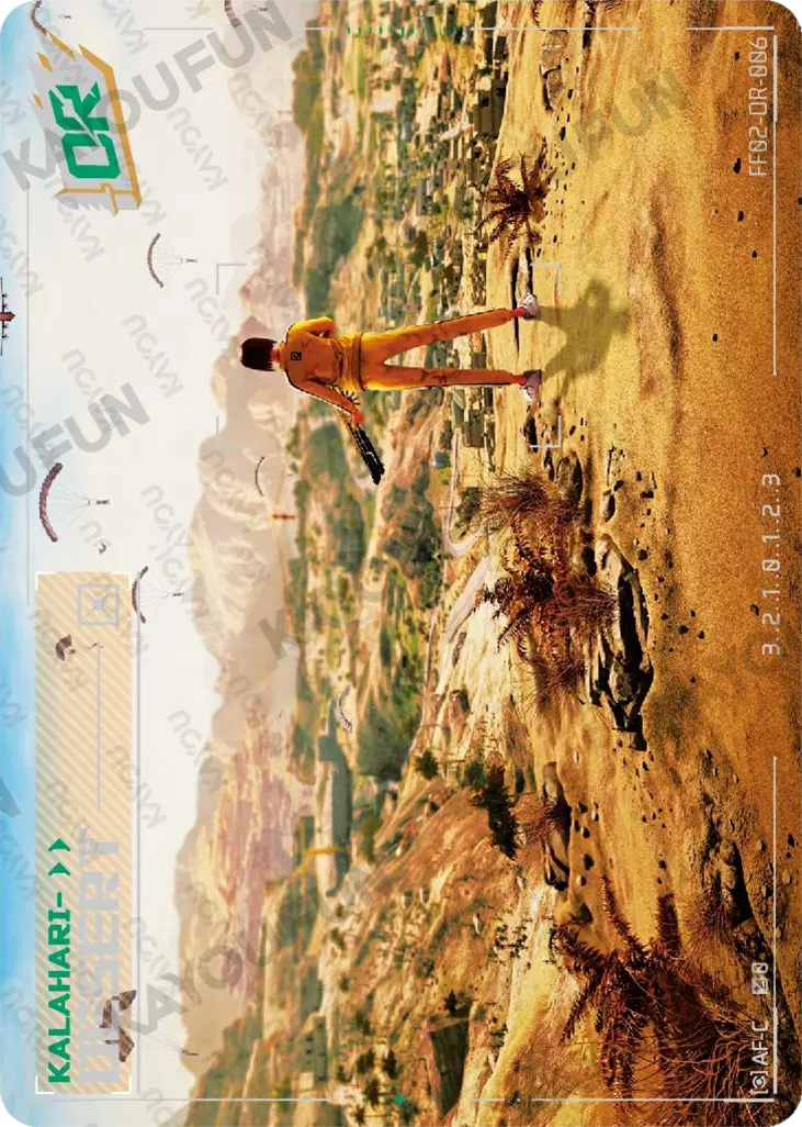 Kartu Kayou Free Fire - Kalahari- Desert (OR)