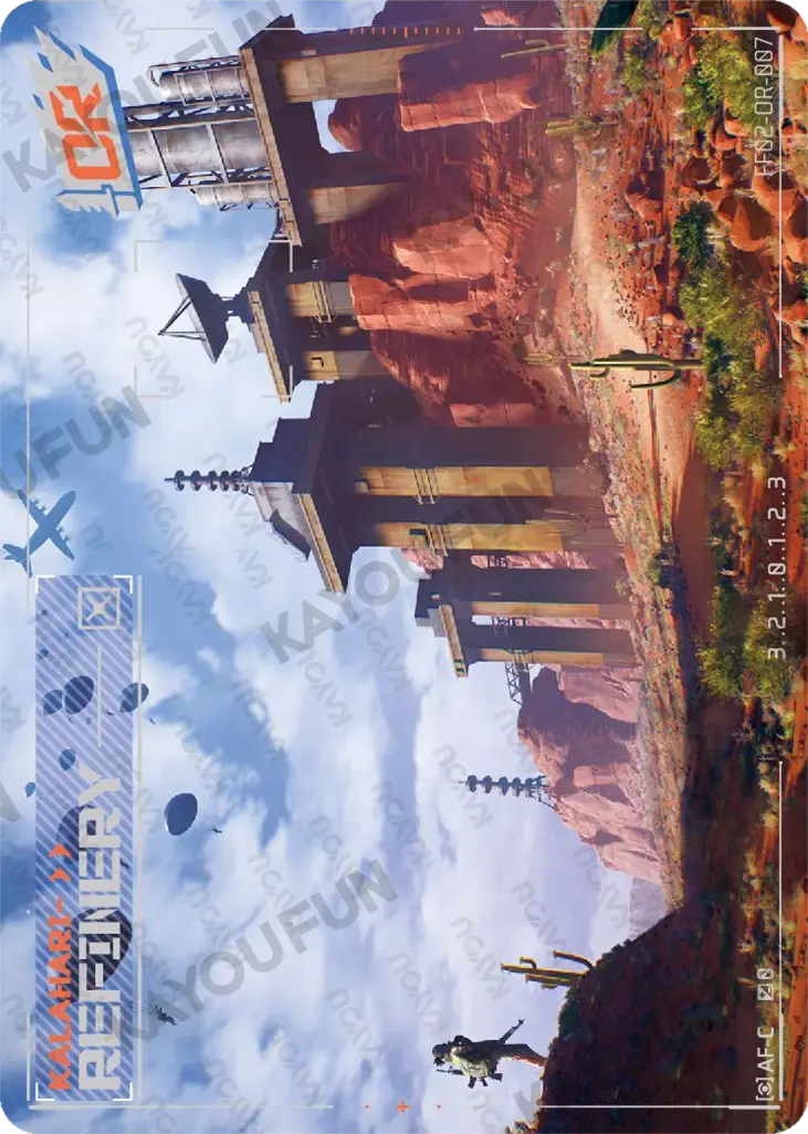 Kartu Kayou Free Fire - Kalahari- Refinery (OR)
