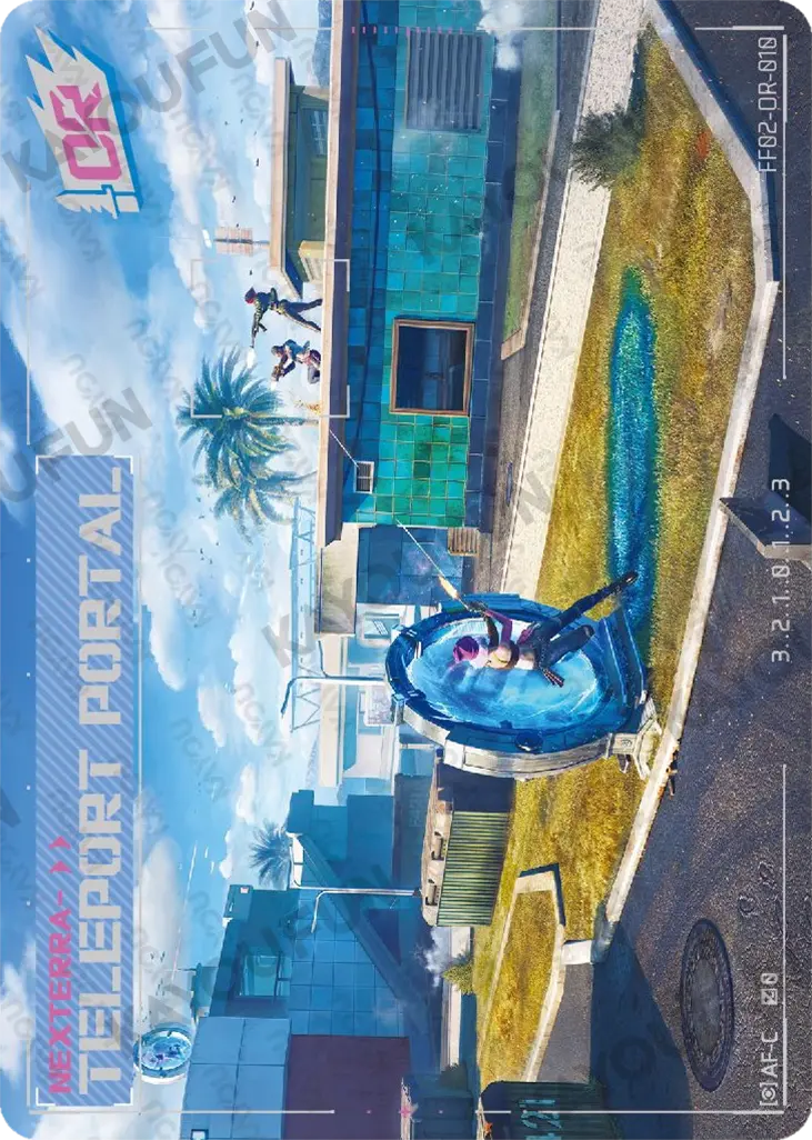 Kartu Kayou Free Fire - Nexterra- Teleport Portal (OR)