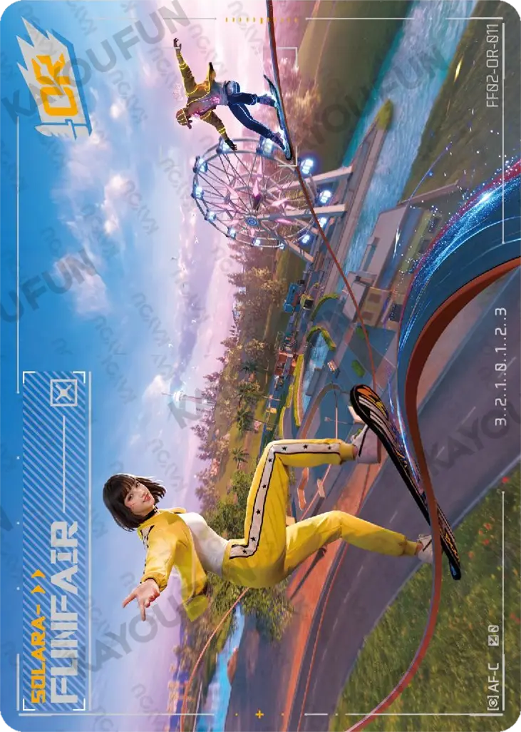 Kartu Kayou Free Fire - Solara- Funfair (OR)