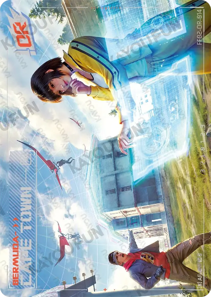 Kartu Kayou Free Fire - Bermuda- Cape Town (OR)