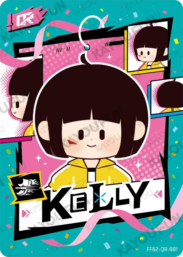 Kartu Kayou Free Fire - Kelly (QR)