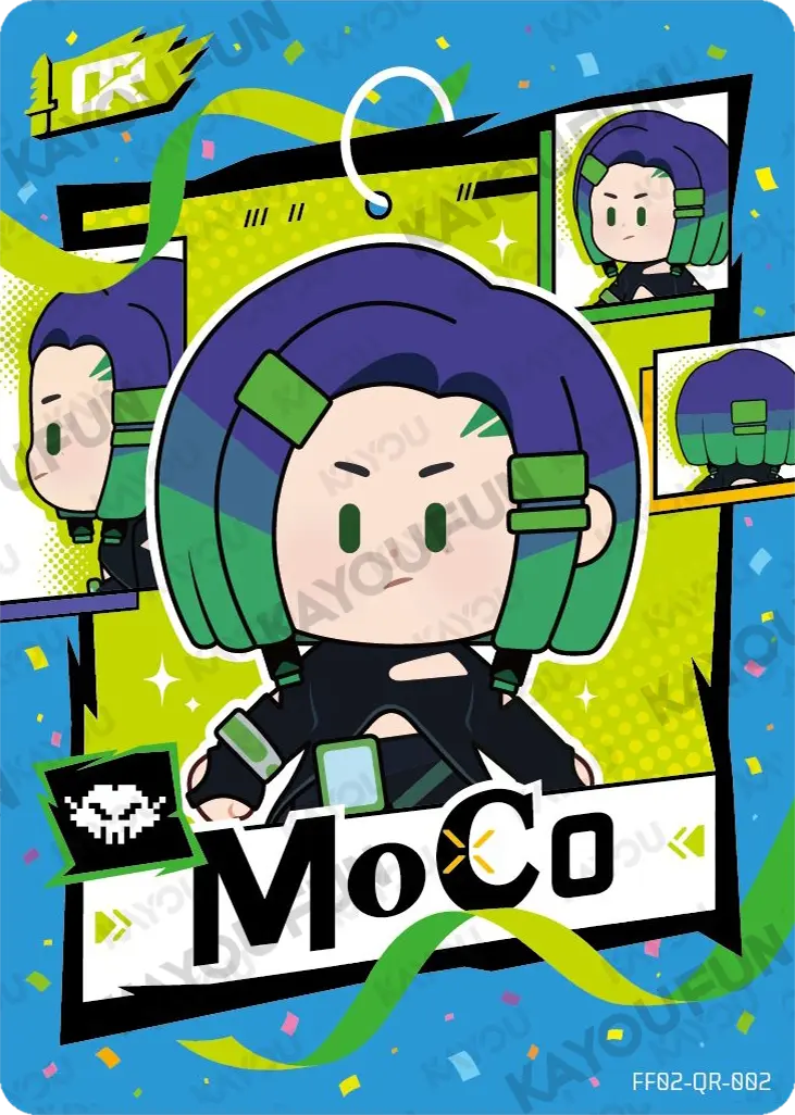 Kartu Kayou Free Fire - Moco (QR)