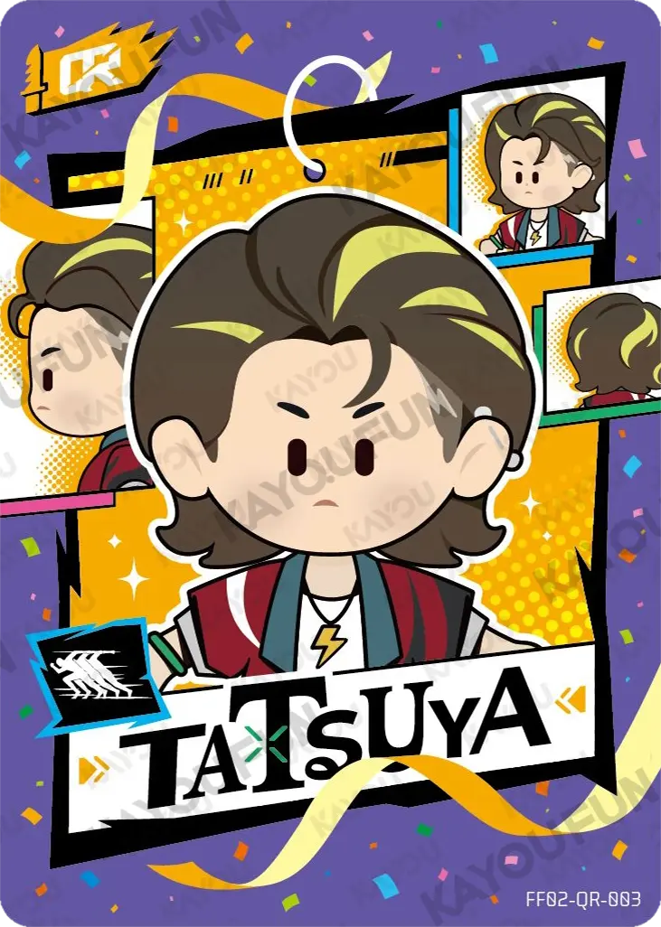 Kartu Kayou Free Fire - Tatsuya (QR)