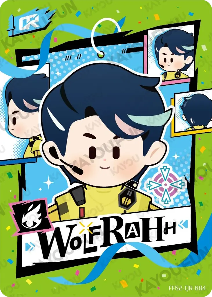 Kartu Kayou Free Fire - Wolfrahh (QR)