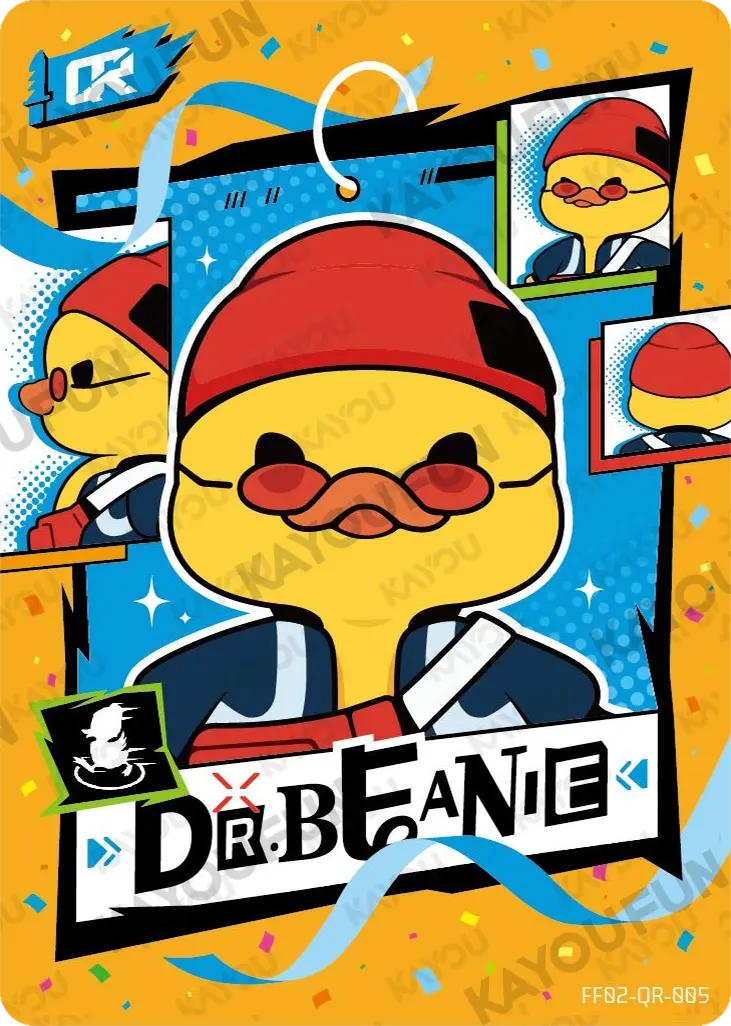 Kartu Kayou Free Fire - Dr. Beanie (QR)