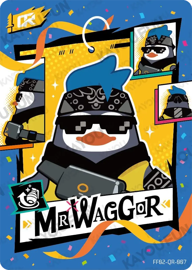 Kartu Kayou Free Fire - Mr. Waggor (QR)