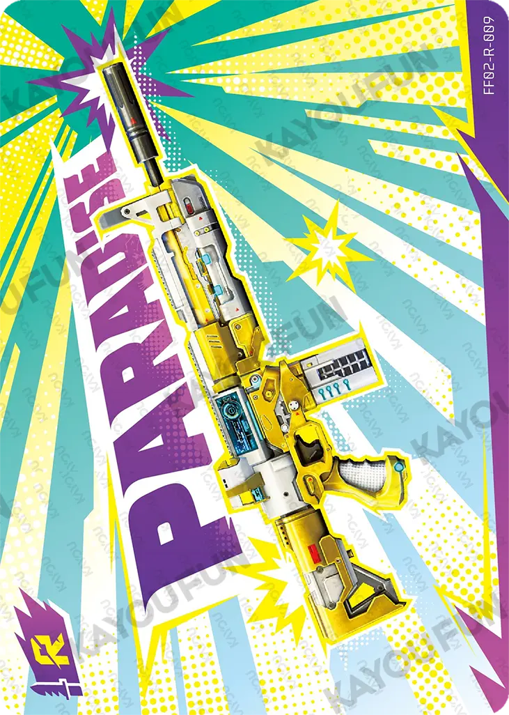 Kartu Kayou Free Fire - Paradise (R)