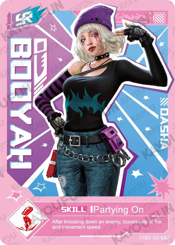 Kartu Kayou Free Fire - Dasha (SR)