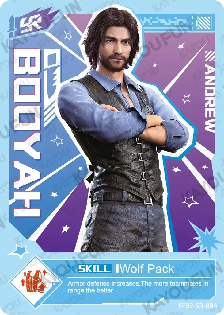Kartu Kayou Free Fire - Andrew (SR)