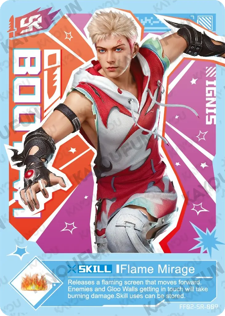 Kartu Kayou Free Fire - Ignis (SR)