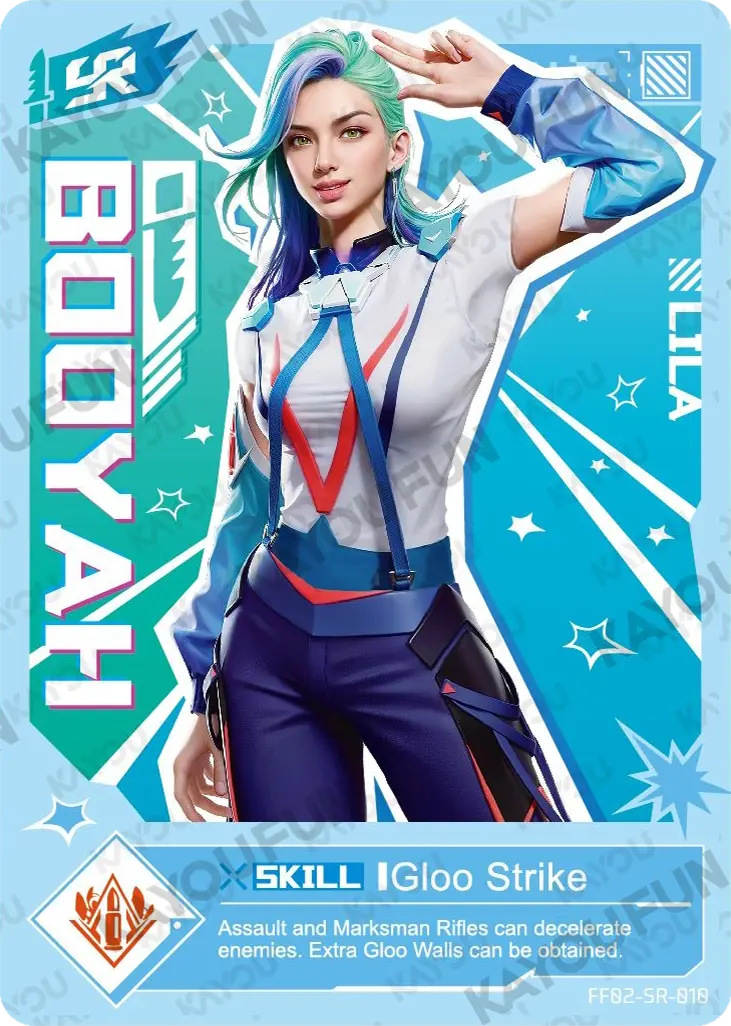 Kartu Kayou Free Fire - Lila (SR)