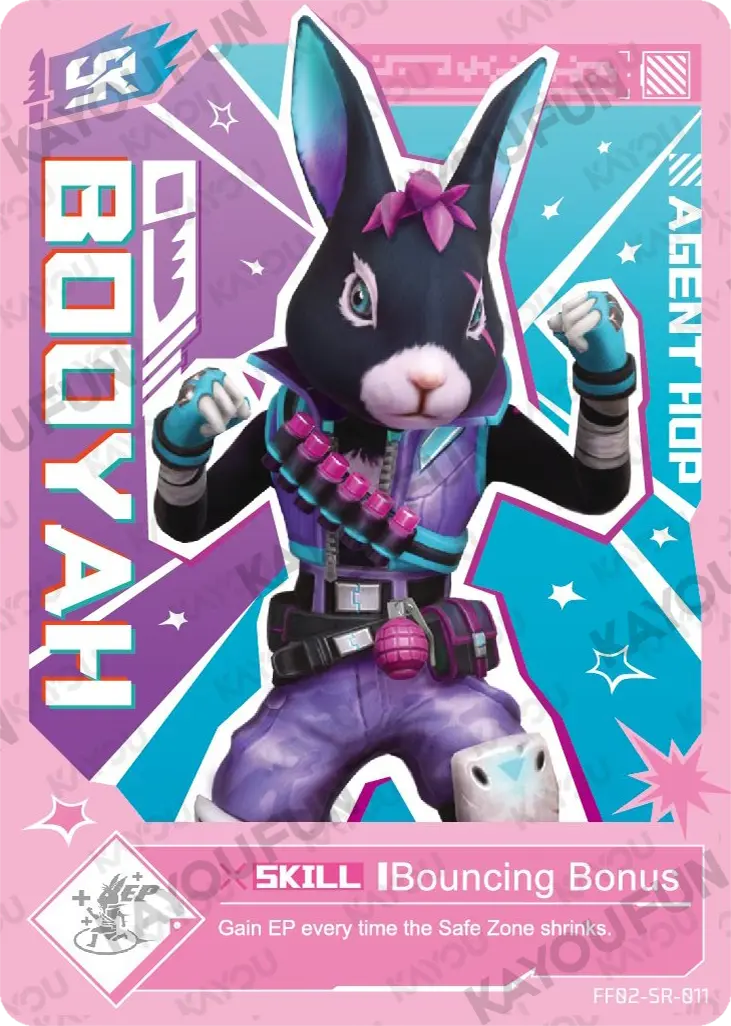 Kartu Kayou Free Fire - Agent Hop (SR)