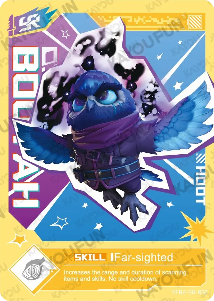 Kartu Kayou Free Fire - Hoot (SR)