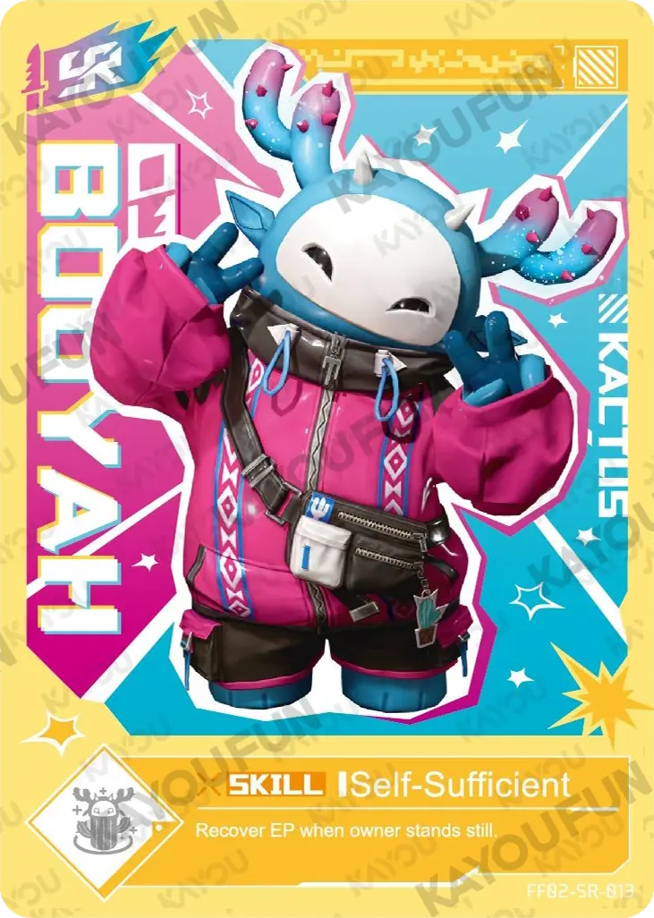 Kartu Kayou Free Fire - Kactus (SR)