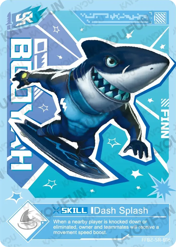 Kartu Kayou Free Fire - Finn (SR)