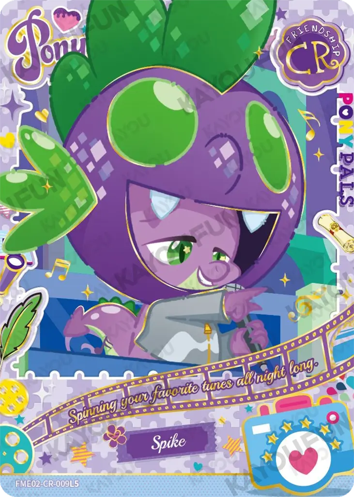 Kartu Kayou My Little Pony - Spike (CR)