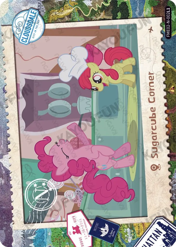 Kartu Kayou My Little Pony - Sugarcube Corner (N)