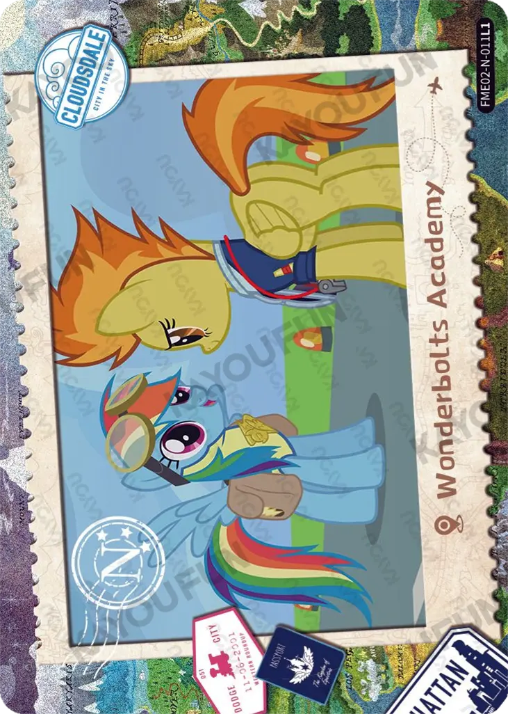 Kartu Kayou My Little Pony - Wonderbolts Academy (N)