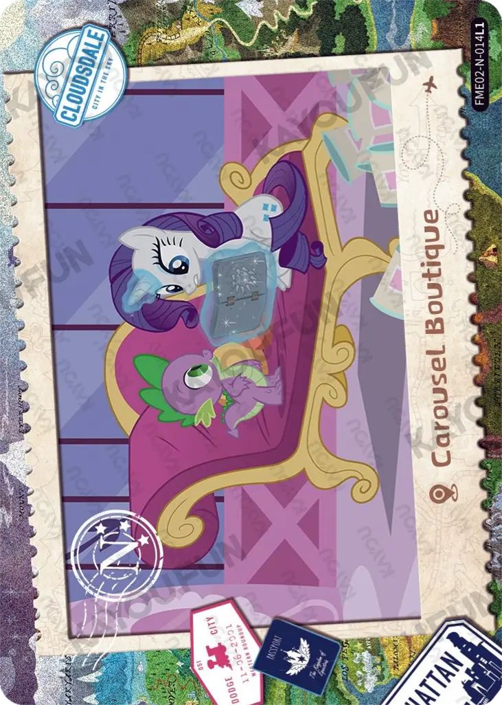 Kartu Kayou My Little Pony - Carousel Boutique (N)