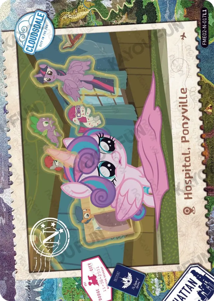 Kartu Kayou My Little Pony - Ponyville Hospital (N)