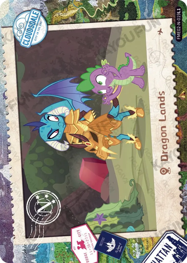 Kartu Kayou My Little Pony - Dragon Lands (N)