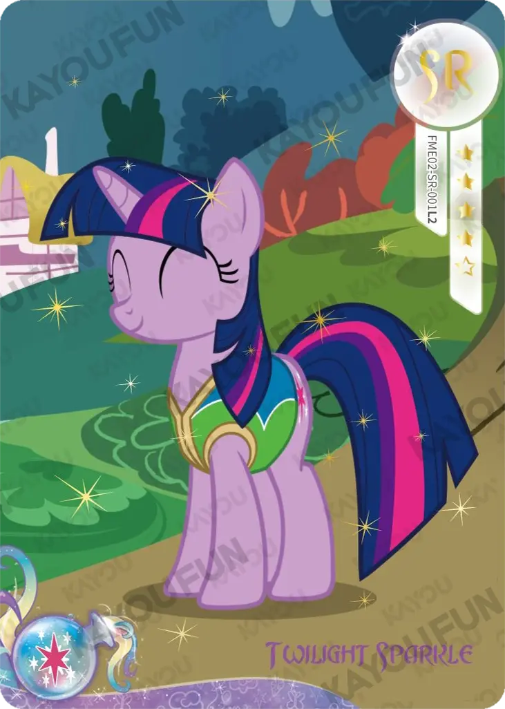 Kartu Kayou My Little Pony - Twilight Sparkle (SR)