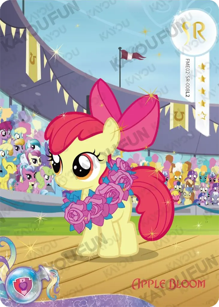 Kartu Kayou My Little Pony - Apple Bloom (SR)