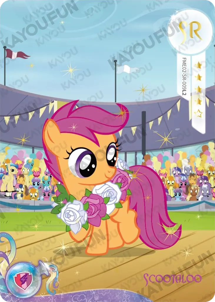Kartu Kayou My Little Pony - Scootaloo (SR)