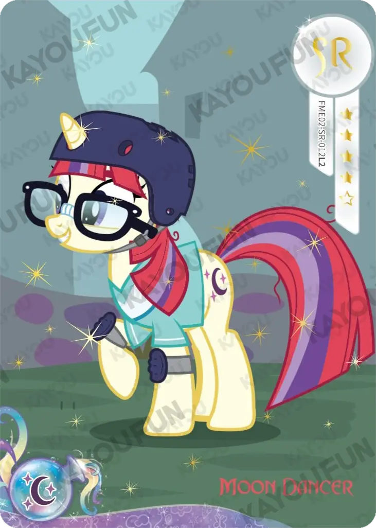 Kartu Kayou My Little Pony - Moon Dancer (SR)