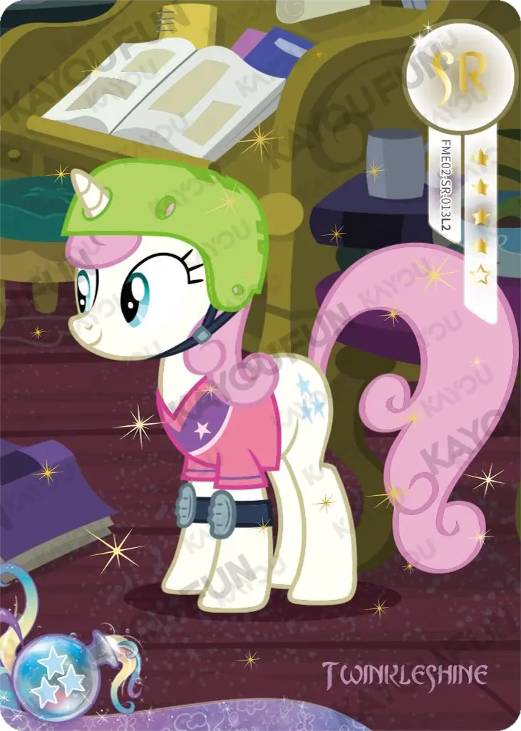Kartu Kayou My Little Pony - Twinkleshine (SR)