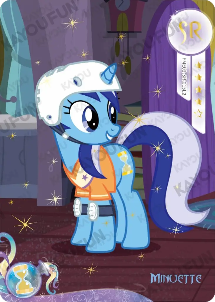 Kartu Kayou My Little Pony - Minuette (SR)