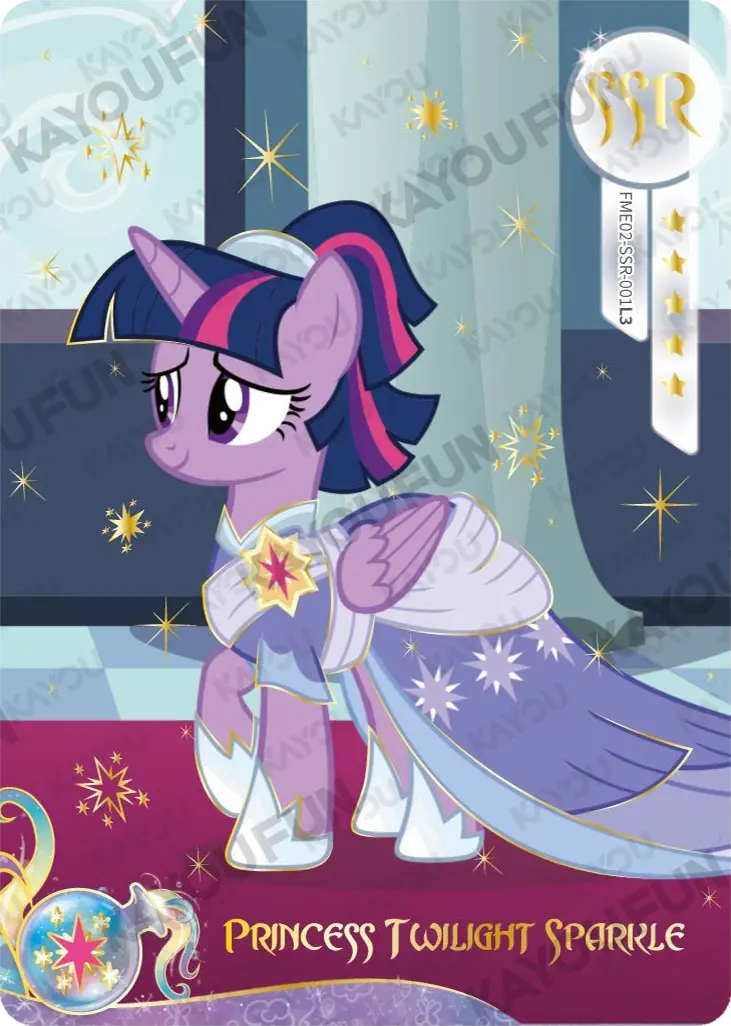 Kartu Kayou My Little Pony - Princess Twilight Sparkle (SSR)