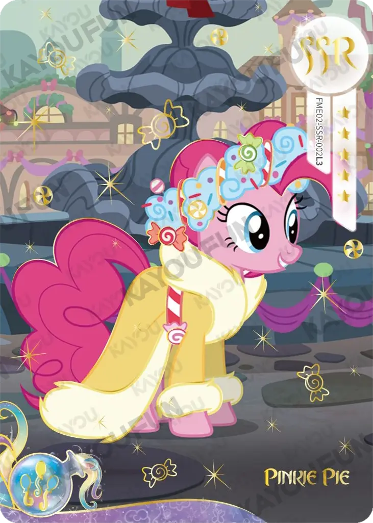 Kartu Kayou My Little Pony - Pinkie Pie (SSR)