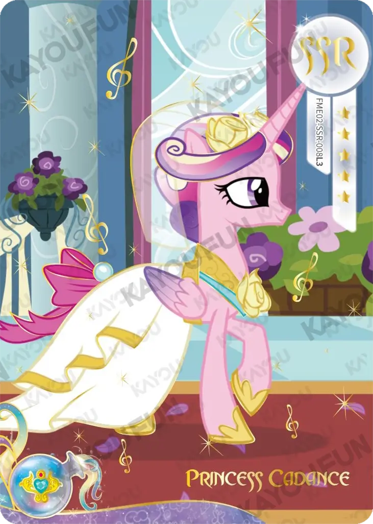 Kartu Kayou My Little Pony - Princess Cadance (SSR)